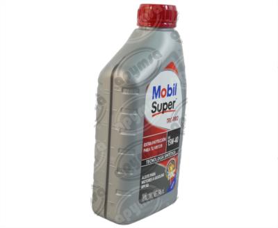 LUBRICANTE ACEITE MULTIGRADO (MINERAL) MOBIL M-SUPER TRC - PRO 15W-40 12X0.946L MOBIL 125010 