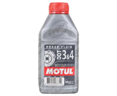 LIQUIDO DE FRENOS PARA MOTOCICLETA DOT 3 Y 4 MOTUL 6206-1005 