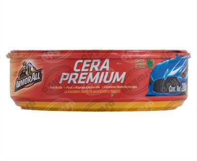 ABRILLANTADOR AUTOMOTRIZ 200ML ARMOR ALL CERA PREMIUM EN PASTA ULTRASHINE ARMOR ALL 18484EX 