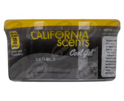 AROMATIZANTE AUTOMOTRIZ COOLGELICELAT 2.5 OZ CALIFORNIA SCENTS GACC2G060BP1 