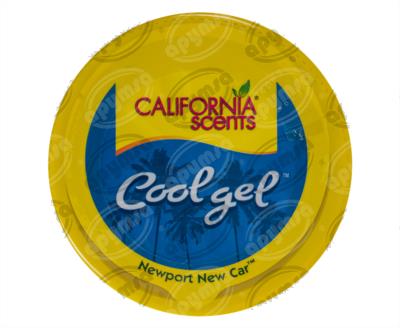 AROMATIZANTE AUTOMOTRIZ COOLGELNEWPORTNEWCARLAT 2.5 OZ CALIFORNIA SCENTS GACC2G022BP1 