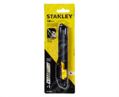 NAVAJA RETRACTIL TIPO CUTTER PLASTICA HOJA PEQUEÑA STANLEY 10-143 