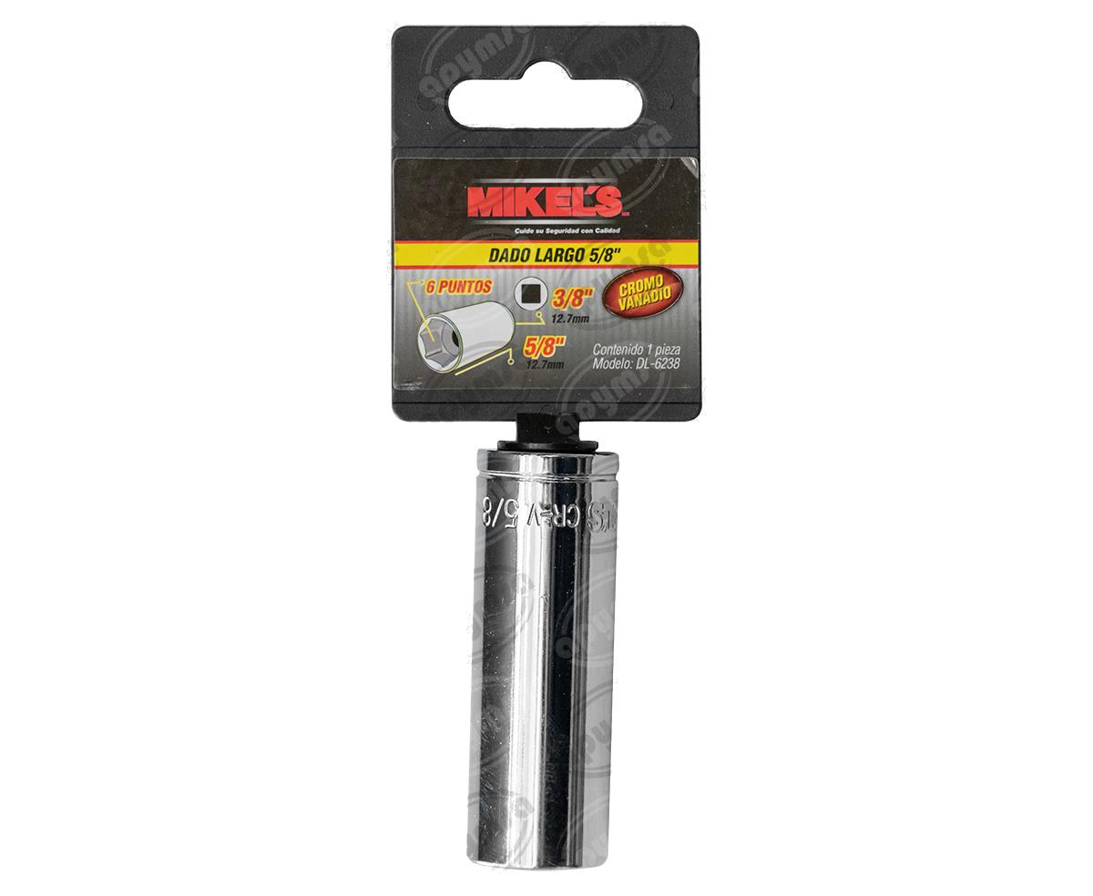 DADO LARGO CROMADO 5/8" X 3/8" MIKELS DL-6238 