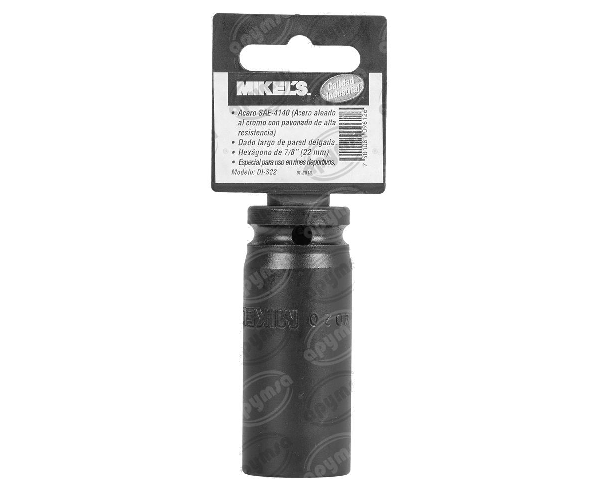 DADO ADAPTADOR DE IMPACTO PAVONADO 7/8" X 1/2" MIKELS DI-S22 