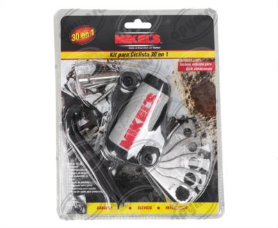 KIT DE EMERGENCIA CICLISTA KIT 30 EN 1 MIKELS KC-301 