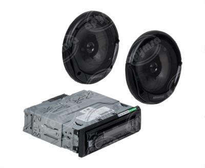 AUTOESTEREO AUTOMOTRIZ MP3, AUX, USB CON BOCINAS INCLUIDAS KENWOOD KDC-MP368BT 