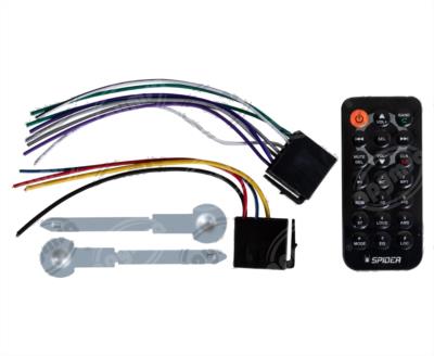 AUTOESTEREO AUTOMOTRIZ CON BLUETOOTH, USB, CARATULA DESMONTABLE HF SR-45UB 