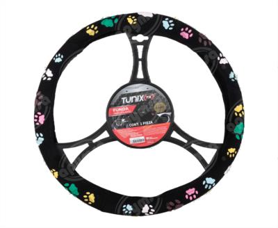 CUBRE VOLANTE AUTOMOTRIZ ROSA-NEGRO VARIOS GTS FU-9-43 