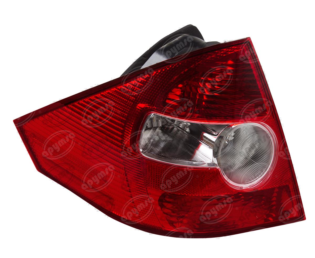 CALAVERA AUTOMOTRIZ IZQUIERDA BLANCO FORD FIESTA 05-10  SIN ARNES SIN FOCO 4PUERTAS DEPO 017-1217-11 