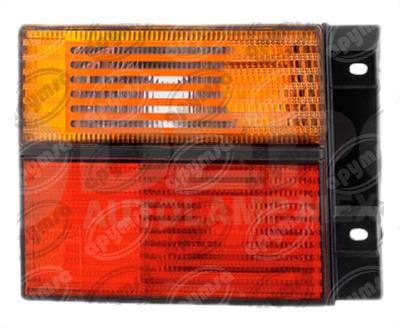 CALAVERA AUTOMOTRIZ IZQUIERDA VW JETTA 93-98 INTERIOR AMBAR/ROJA DEPO 017-3112-11 