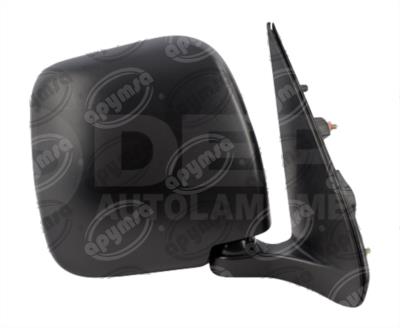 ESPEJO LATERAL DERECHO TOYOTA HIACE 06-12 MANUAL NEGRO GIVING 018-3005-00 