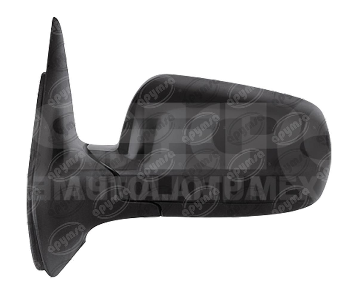 ESPEJO LATERAL IZQUIERDO VW GOLF 00-07 JETTA 99-12 CLASICO CONTROL NEGRO GIVING 018-3111-11 