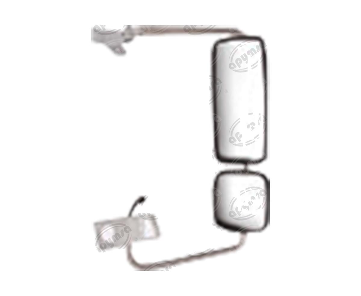 ESPEJO LATERAL DERECHO FREIGHTLINER COLUMBIA 96-14 MANUAL CON DESEMPAÑANT DOSSUN 018-3801-06 