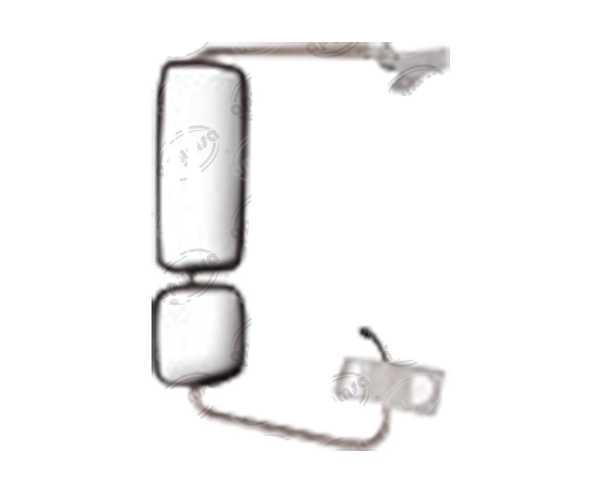 ESPEJO LATERAL IZQUIERDO FREIGHTLINER COLUMBIA 96-14 MANUAL CON DESEMPAÑANT DOSSUN 018-3801-07 