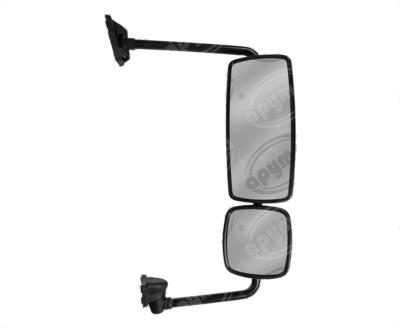 ESPEJO LATERAL DERECHO FREIGHTLINER M2 02-14 MANUAL NEGRO COMPLETO DOSSUN 018-3803-00 