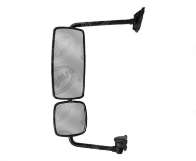 ESPEJO LATERAL IZQUIERDO FREIGHTLINER M2 02-14 MANUAL NEGRO COMPLETO DOSSUN 018-3803-01 