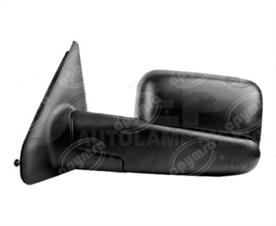 ESPEJO LATERAL IZQUIERDO DODGE RAM 4000 06-08 MANUAL NEGRO DEPO 018-0916-25 