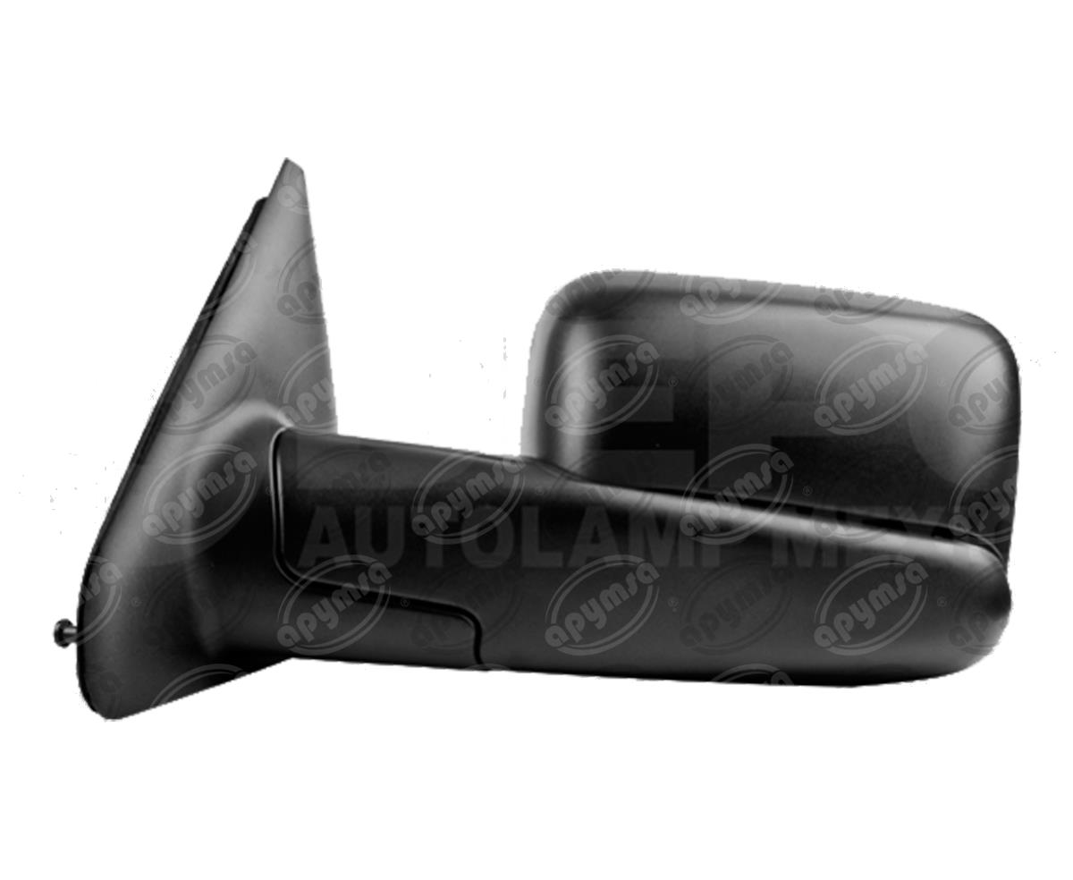 ESPEJO LATERAL IZQUIERDO DODGE RAM 4000 06-08 MANUAL NEGRO DEPO 018-0916-25 