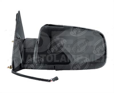 ESPEJO LATERAL IZQUIERDO CHEVROLET SUBURBAN SILVERADO 92-98 ELECTRICO NEGRO POLYWAY 018-0642-01 
