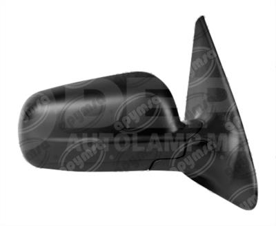 ESPEJO LATERAL DERECHO VW POINTER 2 PUERTAS 00-09 MANUAL CORRUGADO NEGRO GIVING 018-3115-30 