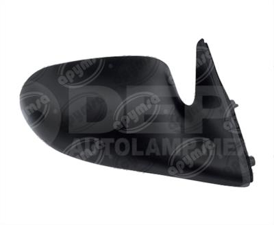 ESPEJO LATERAL DERECHO NISSAN SENTRA 96-00 LUCINO 96-98 MANUAL NEGRO DEPO 018-2316-06 