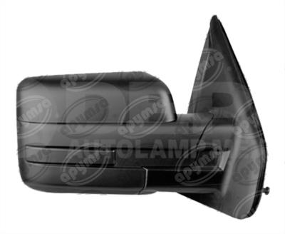 ESPEJO LATERAL DERECHO FORD F-150 LOBO 10-12 MANUAL NEGRO DEPO 018-1226-06 