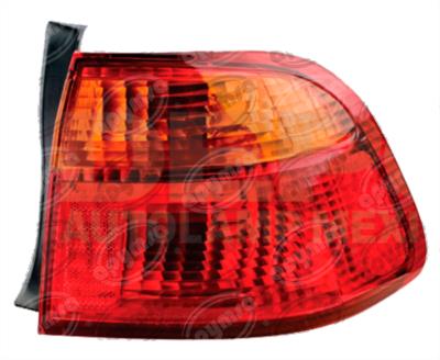 CALAVERA AUTOMOTRIZ DERECHA AMBAR HONDA CIVIC 99-00 EXTERIO 4 PUERTAS AMBAR ROJO DEPO 017-1302-04 