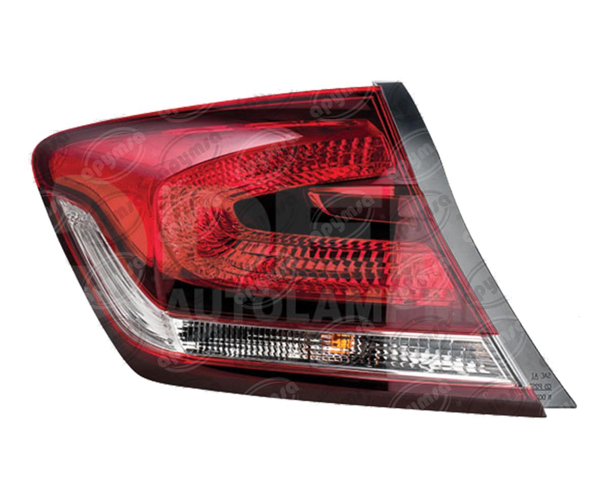 CALAVERA AUTOMOTRIZ IZQUIERDA HONDA CIVIC EXTERIOR 13 4 PUERTAS DEPO 017-1302-81 