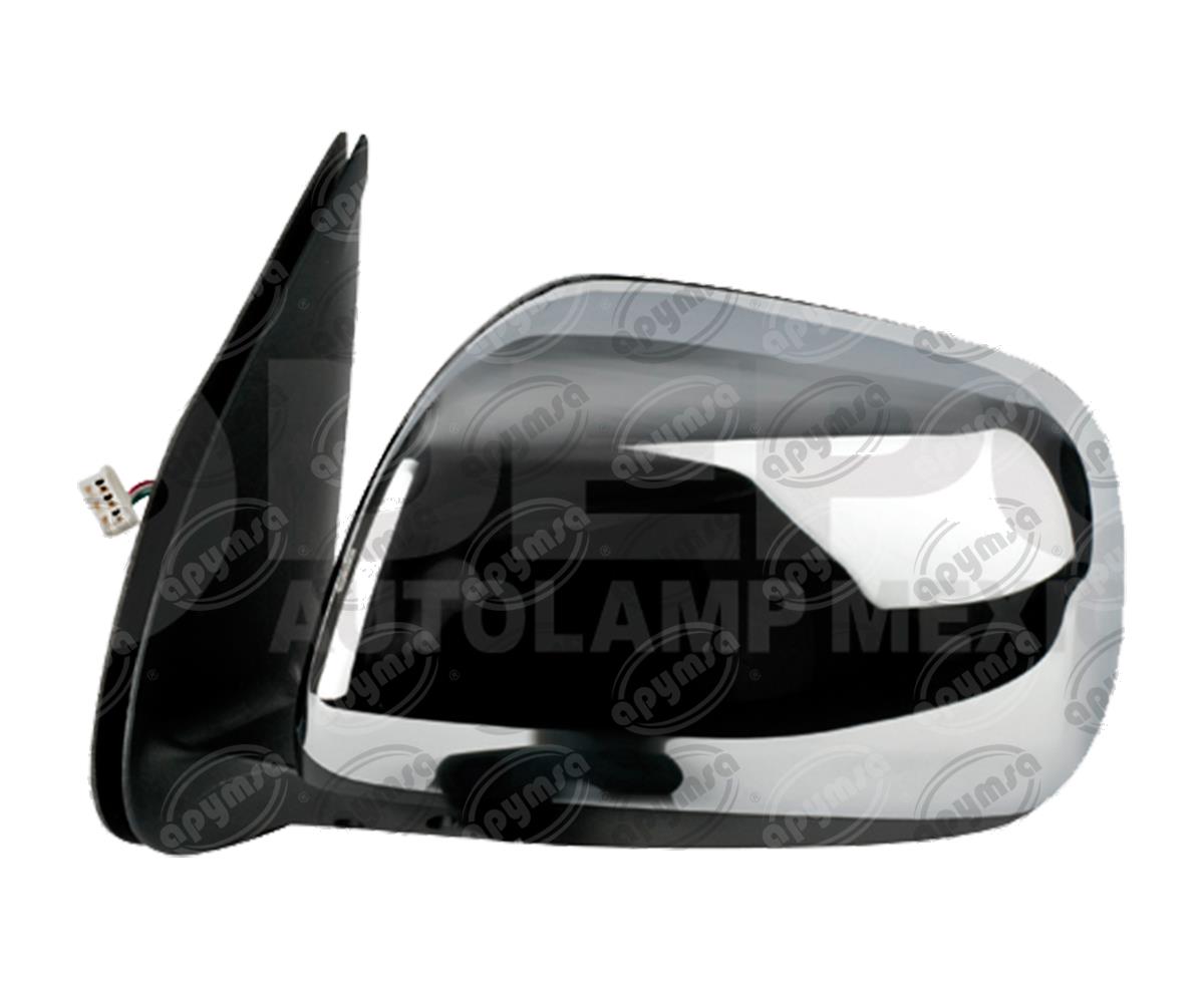 ESPEJO LATERAL IZQUIERDO TOYOTA HILUX 05-11 ELECTRICO CROMADO GIVING 018-3007-09 