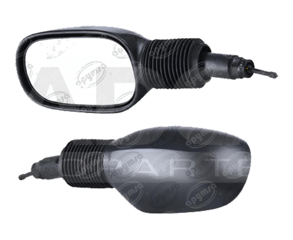 ESPEJO LATERAL IZQUIERDO FORD KA 01-08 CON CONTROL NEGRO DEPO 018-1225-01 