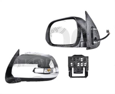 ESPEJO LATERAL IZQUIERDO TOYOTA HILUX 12-13 ELECTRICO CON DIRECCIONAL CROMA GIVING 018-3007-11 