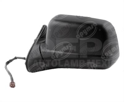 ESPEJO LATERAL IZQUIERDO NISSAN FRONTIER 01-08 X-TERRA 00-04 ELECTRICO NEGR DEPO 018-2307-01 