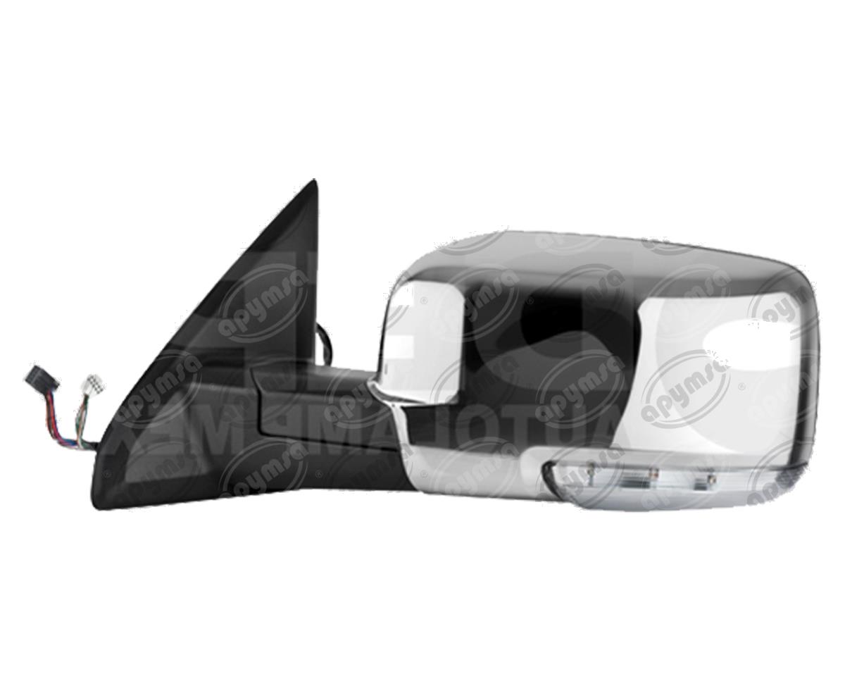 ESPEJO LATERAL IZQUIERDO DODGE RAM 09-12 ELECTRICO CON DESEMPAÑANTE CON DIR DEPO 018-0916-17 