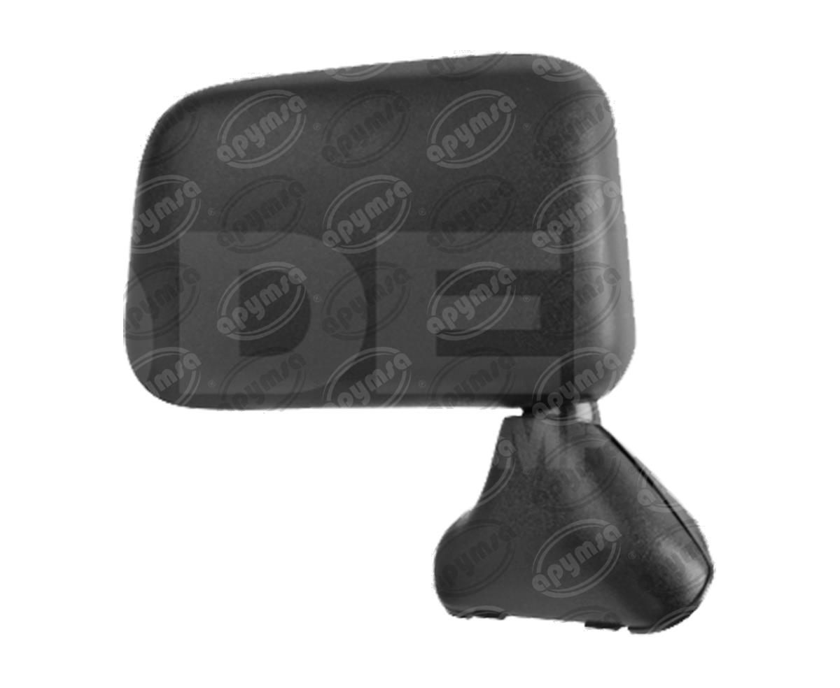 ESPEJO LATERAL DERECHO TOYOTA PICK-UP 89-95 MANUAL CORRUGADO NEGRO DEPO 018-3010-06 
