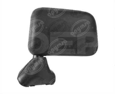 ESPEJO LATERAL IZQUIERDO TOYOTA PICK-UP 89-95 MANUAL CORRUGADO NEGRO DEPO 018-3010-07 