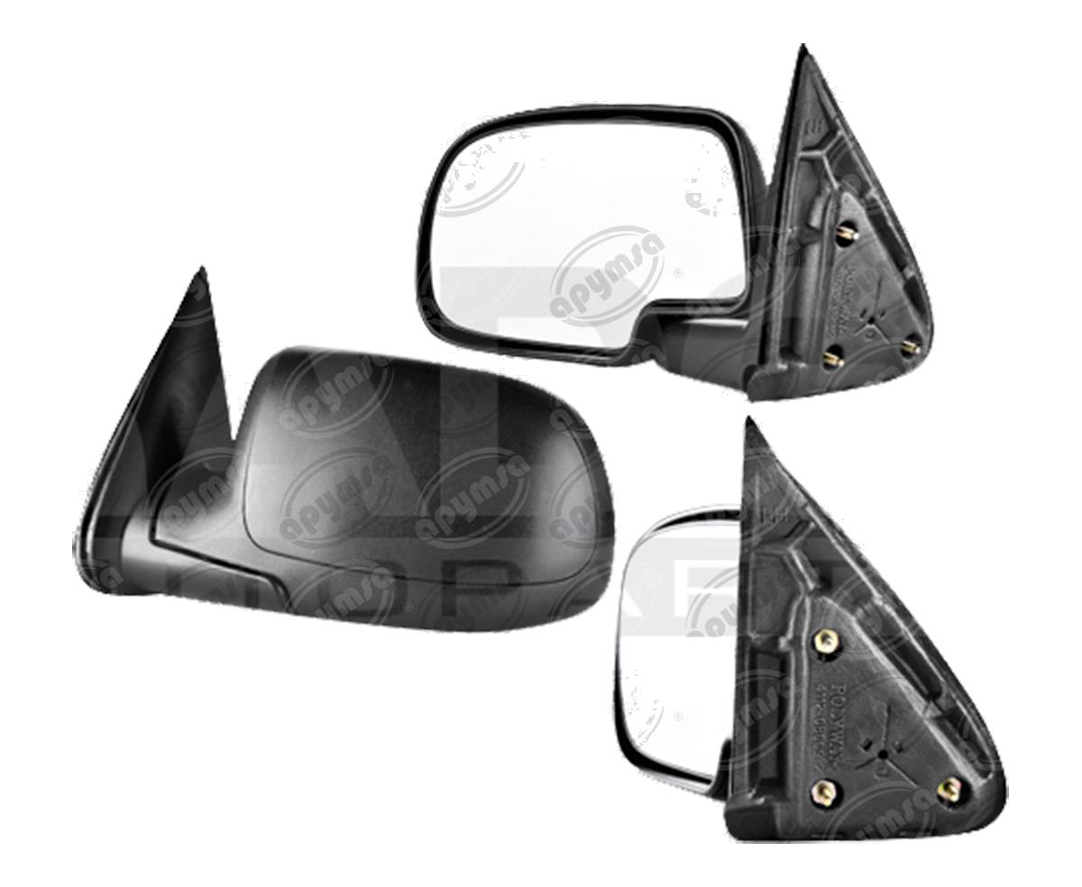 ESPEJO LATERAL IZQUIERDA CHEVROLET CHEYENNE SILVERADO 99-06 MANUAL CON CONC POLYWAY 018-0620-09 