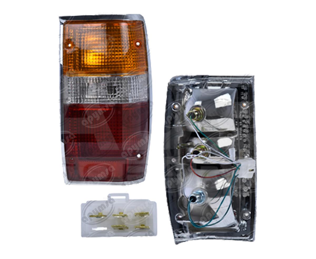 CALAVERA AUTOMOTRIZ DERECHA RAM 50 87-93 MITSUBISHI L200 87-96 FILO CROMADO DEPO 017-0916-06 