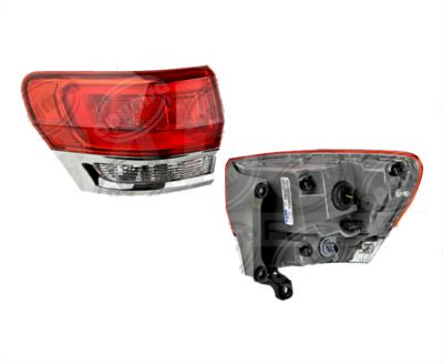 CALAVERA AUTOMOTRIZ IZQUIERDA EXTERIOR JEEP GRAND CHEROKEE 14-16 FILO CROMADO DEPO 017-1605-23 