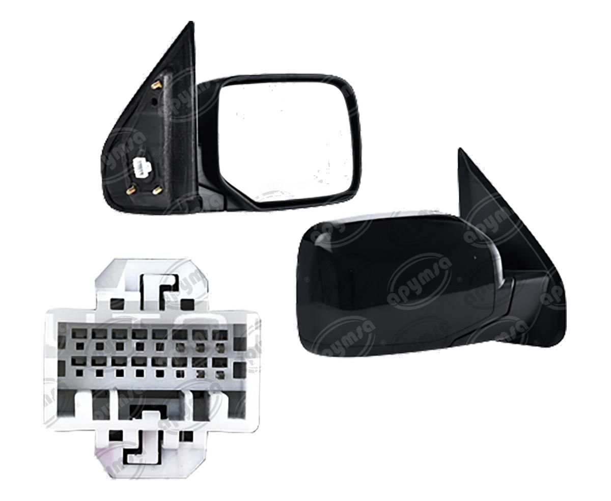 ESPEJO LATERAL DERECHO HONDA PILOT 09-12 ELECTRICO CON DESEMPAÑANTE NEGRO POLYWAY 018-1307-02 