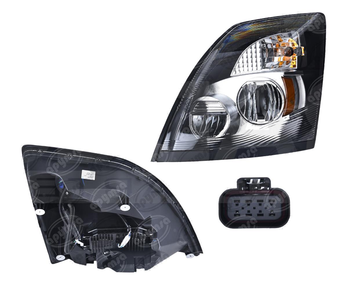 UNIDAD PRINCIPAL CENTRAL VL VNL 3RA GEN 15-16 FONDO CROMO C/MODULO LED  019-3215-07 