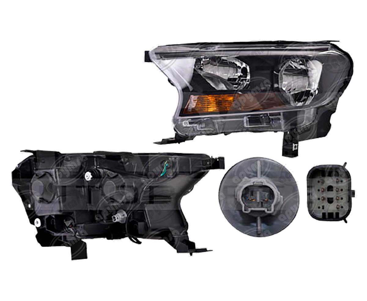 UNIDAD PRINCIPAL IZQUIERDA FARO FD RANGER 17-21 MANUAL/ELECTRICO DEPO 019-12300-37 
