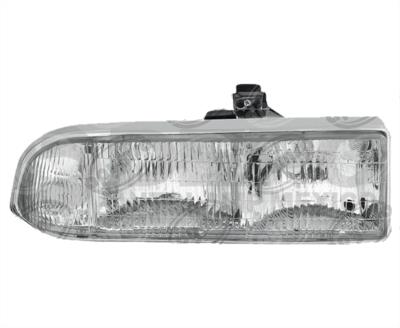 UNIDAD PRINCIPAL DERECHA CHEVROLET S-10 98-04 BLAZER 98-01 DEPO 019-0635-00 