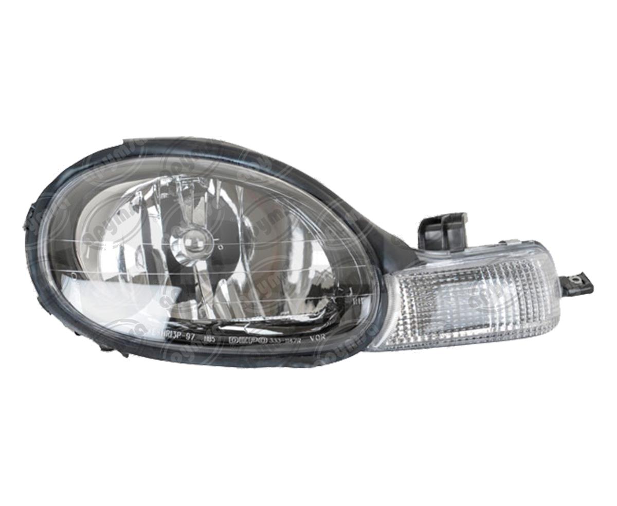 UNIDAD PRINCIPAL DERECHA DODGE NEON 00-02 CON BISEL NEGRO DEPO 019-0912-06 