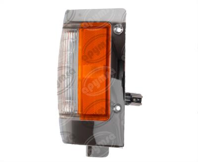 LUZ DIRECCIONAL IZQUIERDA NISSAN D21 90-08 FILO CROMADO DEPO 013-2305-05 