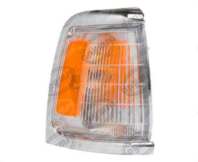 LUZ DIRECCIONAL DERECHA PUNTA TOYOTA PICK-UP 89-91 FILO CROMADO LISO DEPO 013-3010-12 