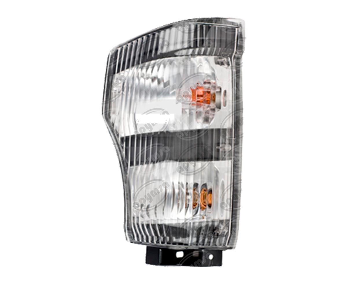 LUZ DIRECCIONAL MICA TRANSPARENTE IZQUIERDA PUNTA ISUZU ELF 300/400 07-08 DEPO 013-1505-01 