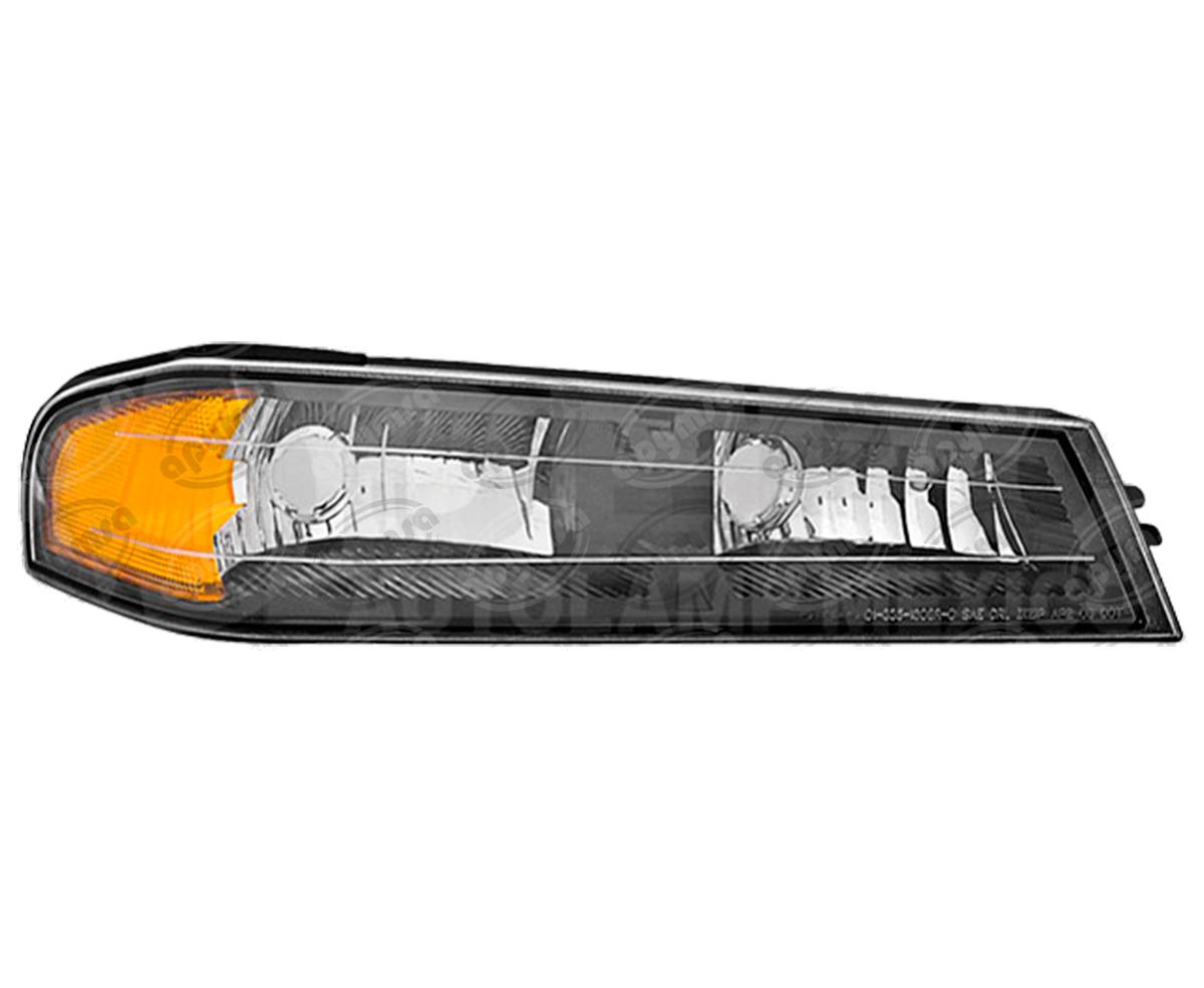 LUZ DIRECCIONAL DERECHA FRONTAL CHEVROLET COLORADO GMC CANYON 04-11 NEGRO DEPO 013-0616-00 