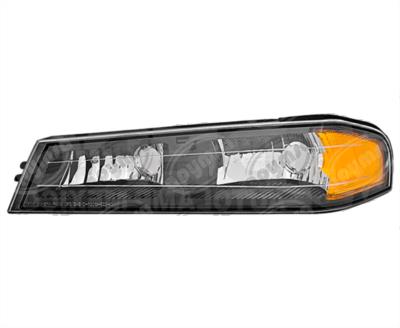 LUZ DIRECCIONAL IZQUIERDA FRONTAL CHEVROLET COLORADO GMC CANYON 04-11 NEGRO DEPO 013-0616-01 