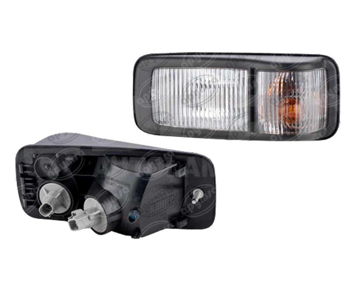 LUZ DIRECCIONAL MICA TRANSPARENTE IZQUIERDA ISUZU ELF 07-15 NQR-85 NPR75 DEPO 013-1505-07 