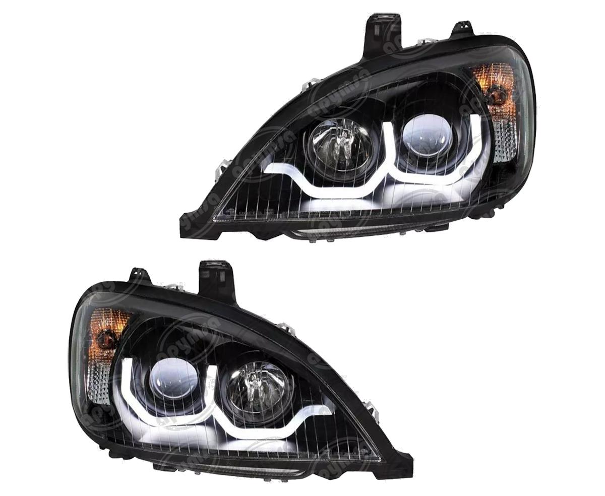 UNIDAD PRINCIPAL DERECHO E IZQUIERDO JUEGO FREIGTHLINER COLUMBIA 96-17 FONDO NEGRO LEDS DEPO 016-3801-02 